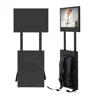 Popular Design Outdoor 22 inch Advertising portable backpack human walking moveable Digital LED Screen Billboards