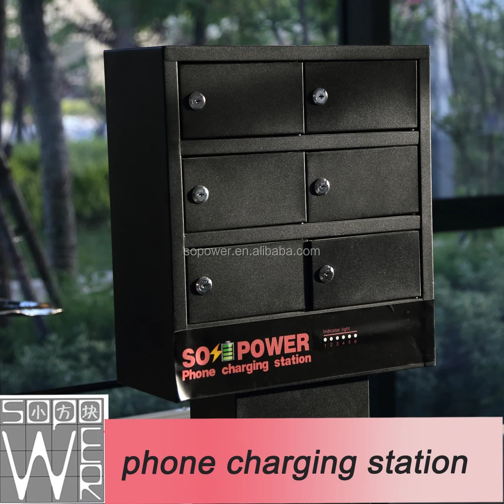 Sopower Charging Box 6 Doors Emergency Cell Phone Charging Station Buy Emergency Cell Phone