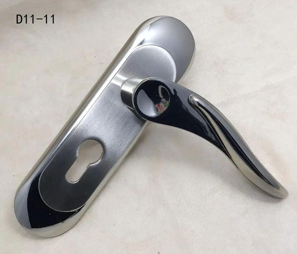 Furniture Hardware Manufacturer Nickel Plated Zine Alloy Wire Drawing Unique Door Knob And Handle Buy Zine Alloy Door Knob Door Handle Unique Door