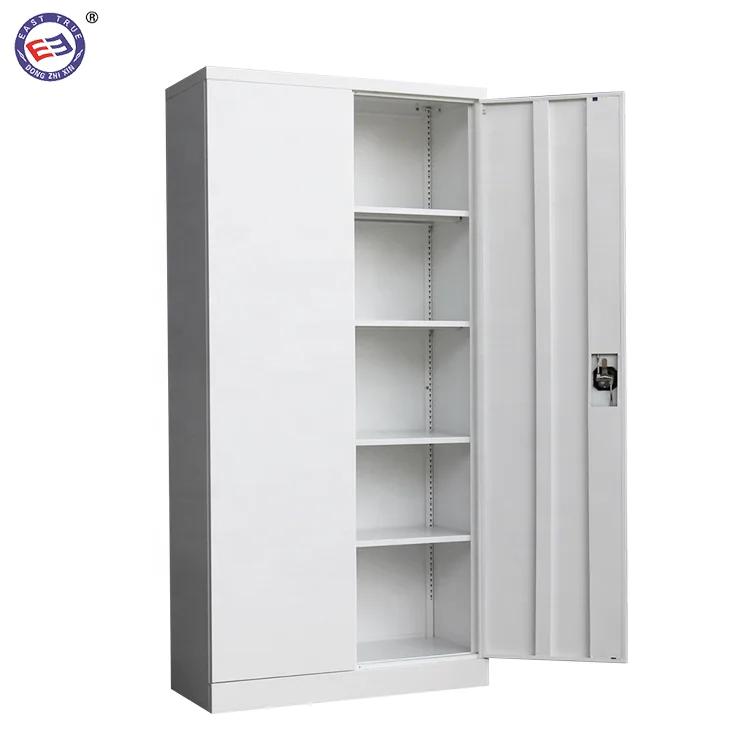 Double Door Filing 4 Layers Office Vertical Steel Storage 2
