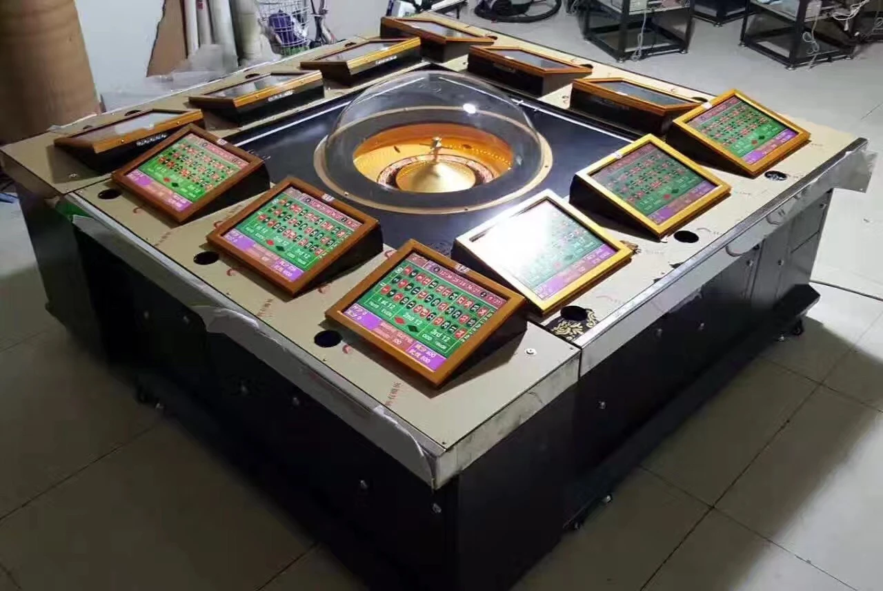赌场酒吧赌博机电子轮盘娱乐激光轮盘机出售