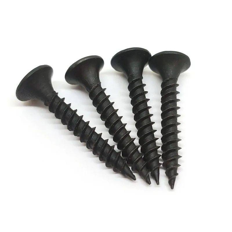 High Quality Black Fine Thread Drywall Screw Manufacturer Supply Bugle