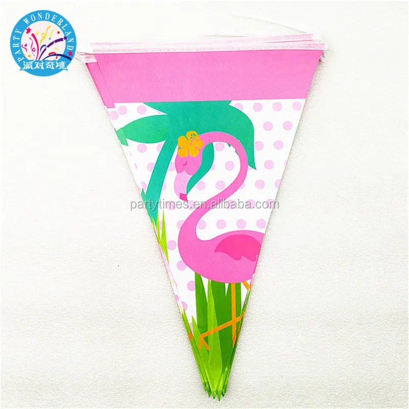 Decoration De Fete Flamant Feuilles De Cocotier Luau Hawaien Tropical Joyeux Anniversaire Banniere De Drapeau Evenement Fournitures De Fete Fanion Buy Drapeaux De Papier De Fete Banniere De Fete De Fabricant De