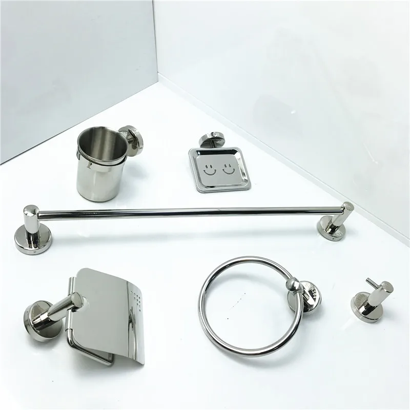Stainless Steel Soap Holder Bathroom Soap Rack Hanging Wall Smiling Soap Rack Pure Stainless