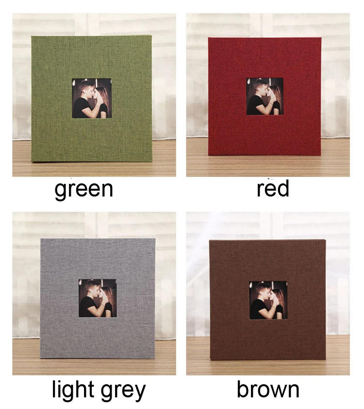 25*21cm 50 Sheets Double Sided Pages Self Adhesive Flamingo Photo Album