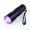 12LED MINI 395nm Multi-Function Portable LED Tactical Torch UV Flashlight Custom Logo