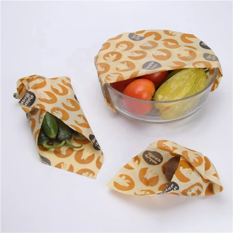 New Promotion Premium Biodegradable FREE FDA&GOTS Proof Beeswax Food Wrapper