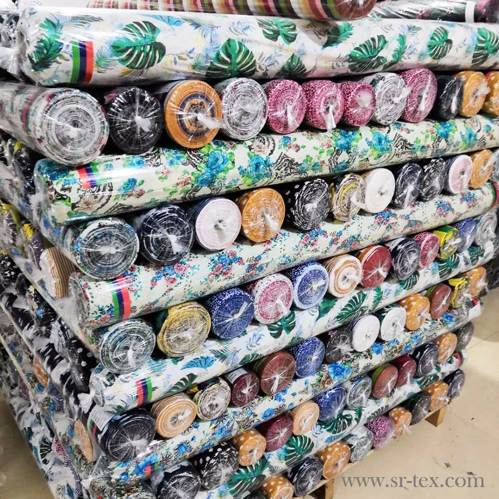 China Supplier Cheap Price Good Quality Viscose Printing Fabric Stock ...