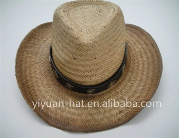 SY00012hollow straw cowboy hats