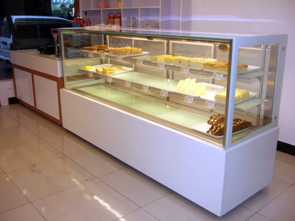 New Right Angle Cake Showcase Refrigerated Bakery Display Case New Right Angle Cake Showcase Refrigerated Bakery Display Case