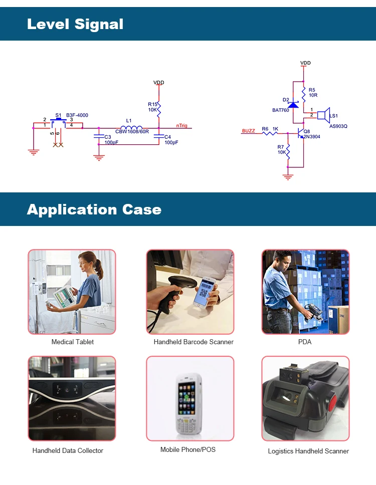High-precision OEM Scan Engine 1d 2d Arduino Barcode Scanner QR Code Scanner Module