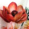 shiny printed 100 polyester silk velvet fabric for dress garment and window curtain