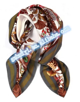 digital print scarf