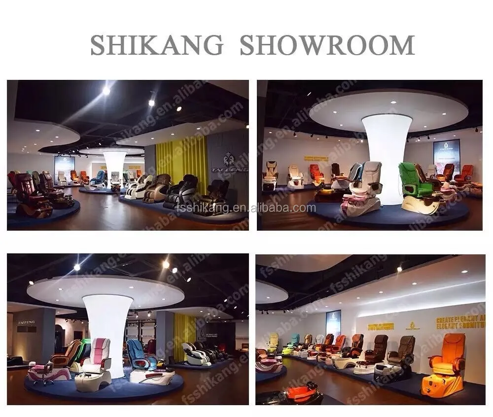 Modern Luxury Nail Salon Equipment Pedicure Chair Foot Spa Massage