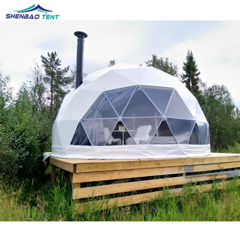 transparent dome tent 