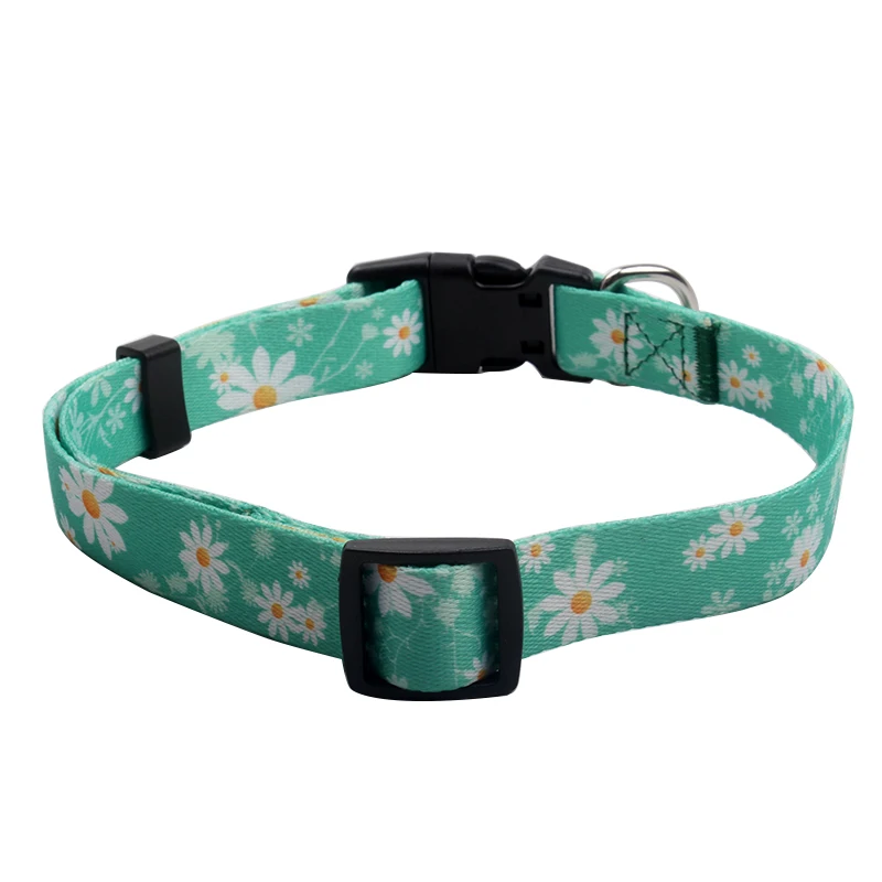 Promotion Custom Polyester Pet Product Sublimation Dog Collar Bulk