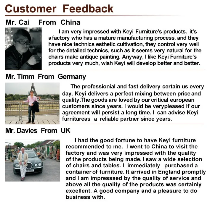 Customer feedback
