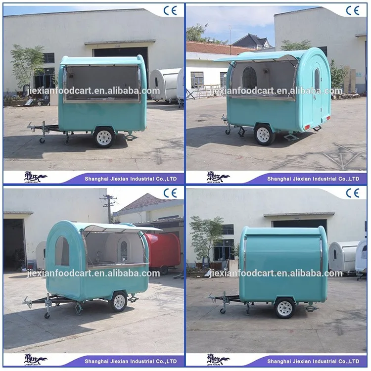 Jxfr220w Hot Sale Fry Ice Cream Snack Trailer/ice Cream Roll Machine