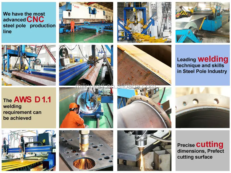 high mast light pole  