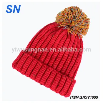 custom beanie knitted wholesale winter cheap larger wool hat