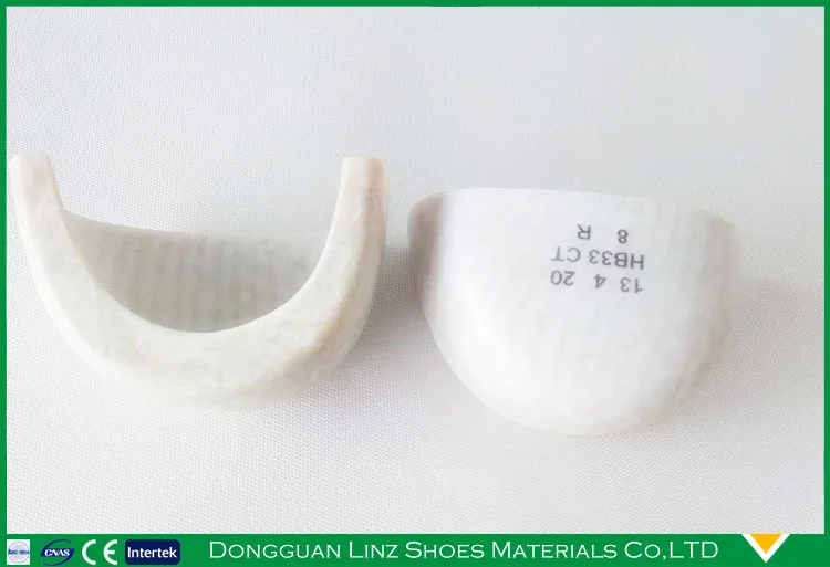 All standard fiberglass toe cap for safety Army shoes