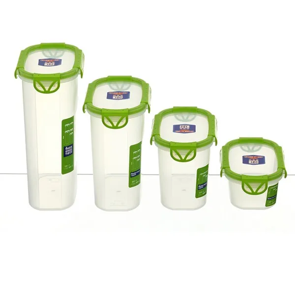 2.4l Food Grade Organic Waterproof Food Containers Kitchenware Plastic