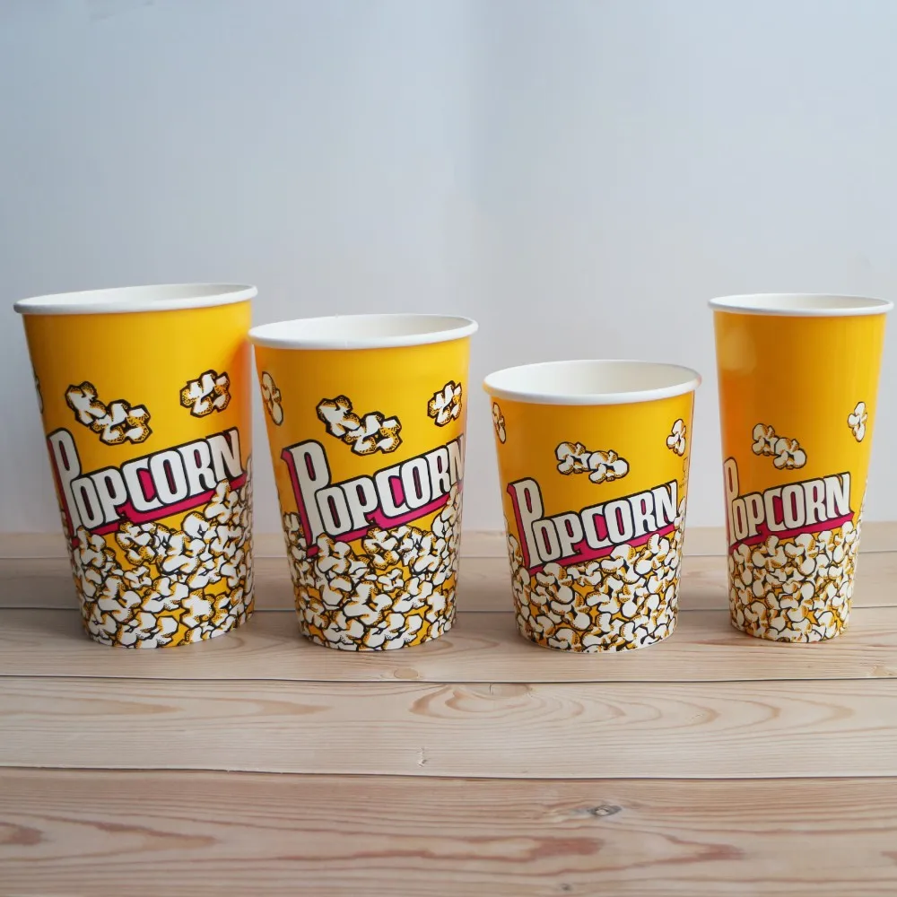 24170oz Disposable Manufacturer Cheap Price Paper Food Popcorn Bucket