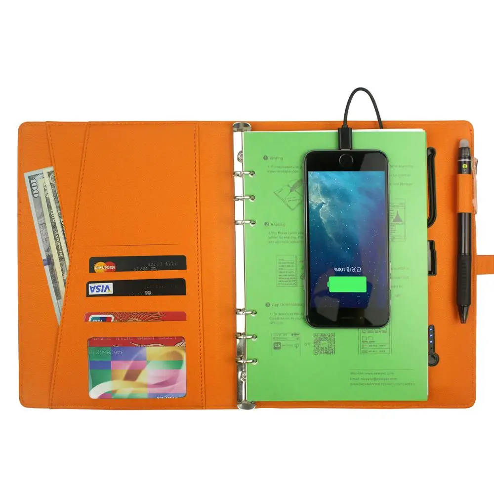 Mobile Phone 8000mah Chargeable Notebook Power Bank With 8gb 16gb U