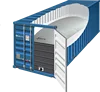 BV and ISO9001 best flexitank price 20000l flexitank truck pe container of oil latex flexitank