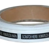 Effect guaranteed selection circle roll scratch off labels sticker