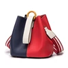 Fashion ladies Multicolor leather bucket bag Wholesale Yiwu online shopping Newest Classical Trend Pu Women shoulder bag