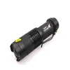 Mini Adjustable Focus SK68 CREE XML U2 1200 Lumens 3-Mode Zooming LED Flashlight Zoomable LED Torch Power by AA Battery
