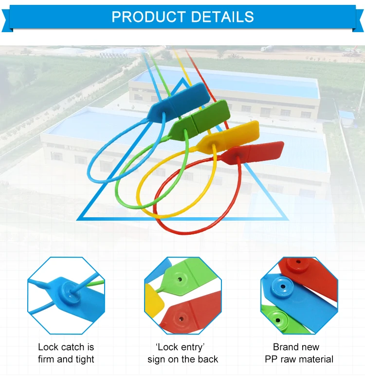 MA - PS 6010 Tamper proof self-locking security plastic seal