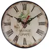 Fruit Grape Decorative Wall Antique Kitchen Clocks
