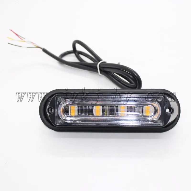 Amber 12v 24v motorcycle LED strobe light