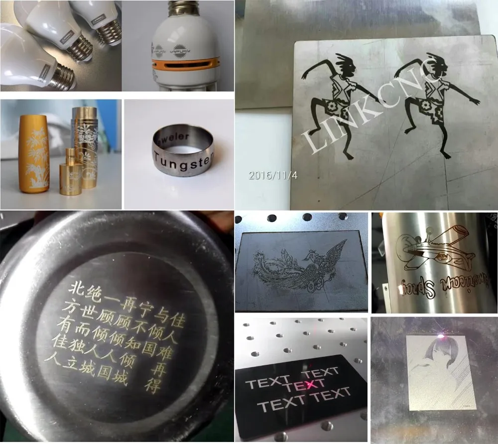 table type fiber marking machine with CE certificates , laser marking machine , cnc laser marking machine