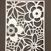Contemporary design antique metal leafs or flowers screens