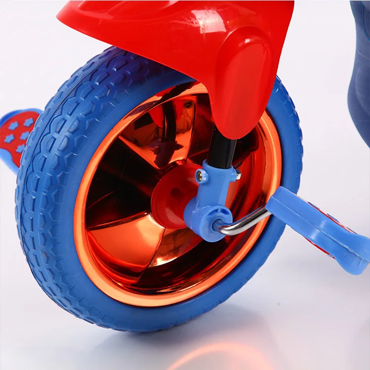 wholesale baby ride on car tricycle bike children car carrier walker baby tricycle/plastic moto style 3-wheeled children trike