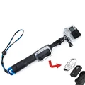 HR251-BU TMC Fold Extendable Retractable Handheld Remote Pole Monopod With