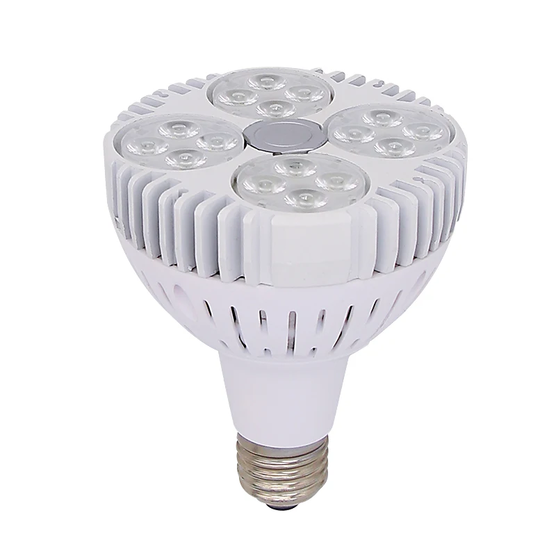 Hotel and jewelry store decorative led bulb light 30w E27 pedestal led par light lamp