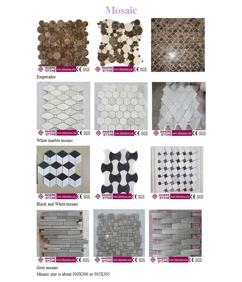 High Quality Floor And Wall Mixed Mosaic Ceramic Tile - Buy Ceramic