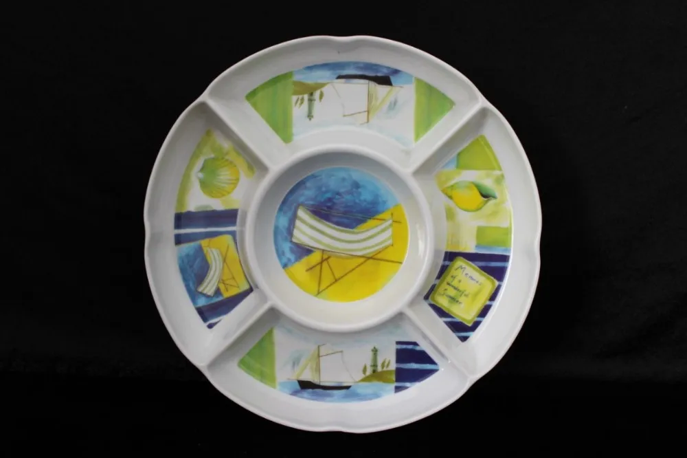 kid's 100%melamine meal plate