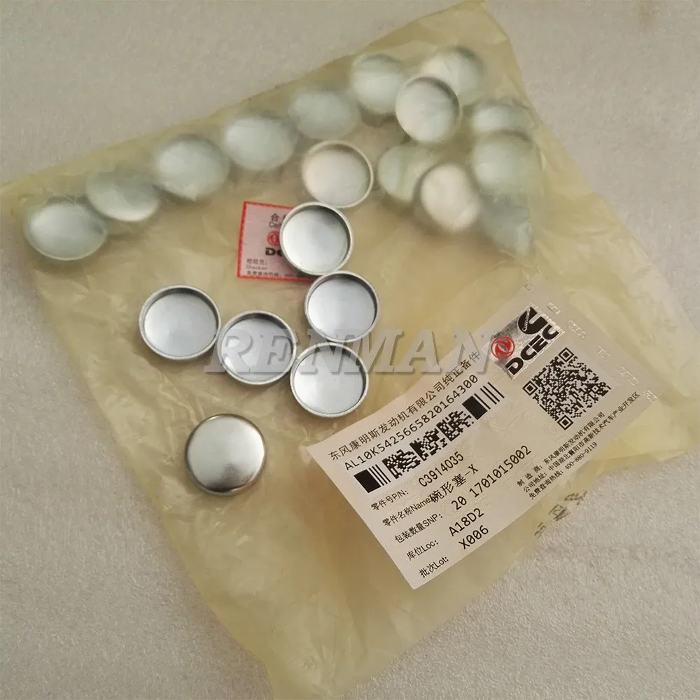 Cummins 4B 6B ISDE ISF3.8 Expansion Plug - New, OEM Quality, Diesel ...