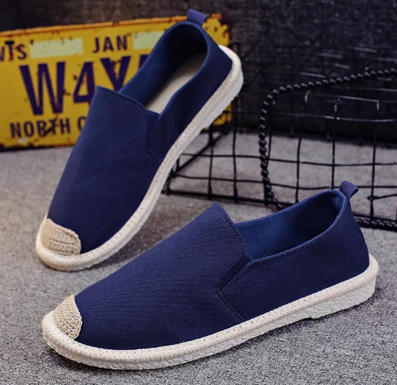 MS1161 lazy canvas shoes casual flat men cloth shoes