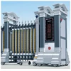 superb Automatic Government folding gate at entrance