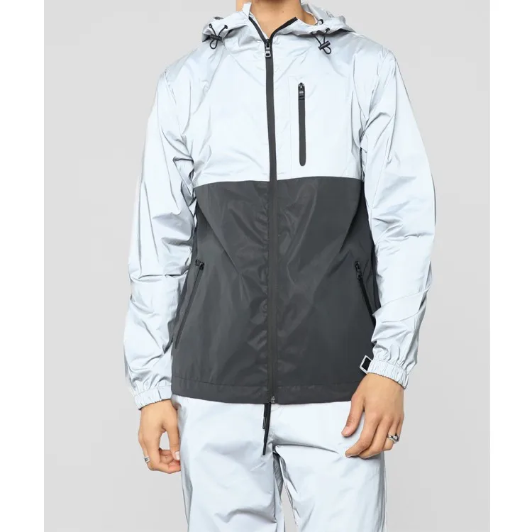 mens reflective tracksuit