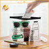 document pouch clear pvc file holder zipper lock file bag OEM