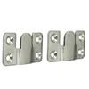 Factory direct sale furniture hardware hanging 42mm length iron photo frame hook Interlock connected hook