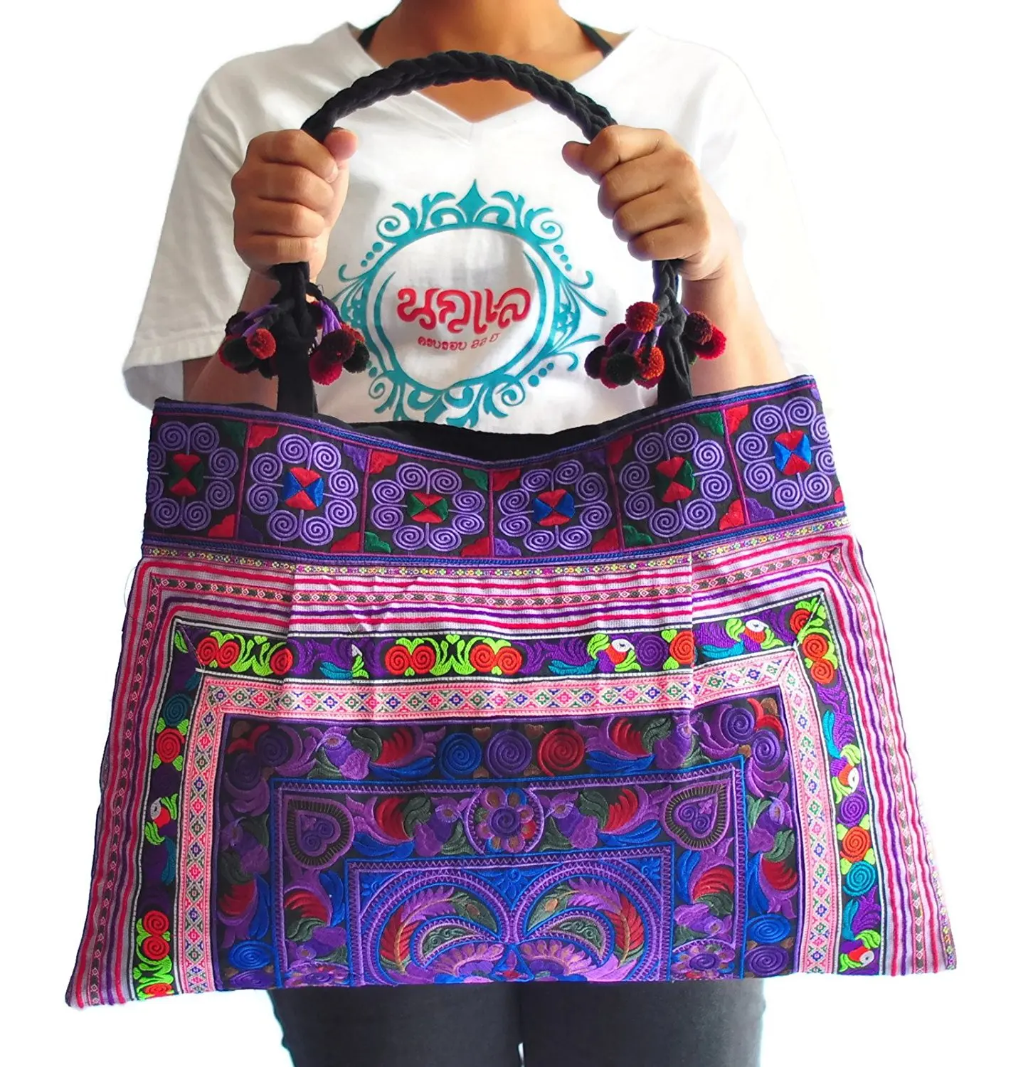 cute hippie tote bags