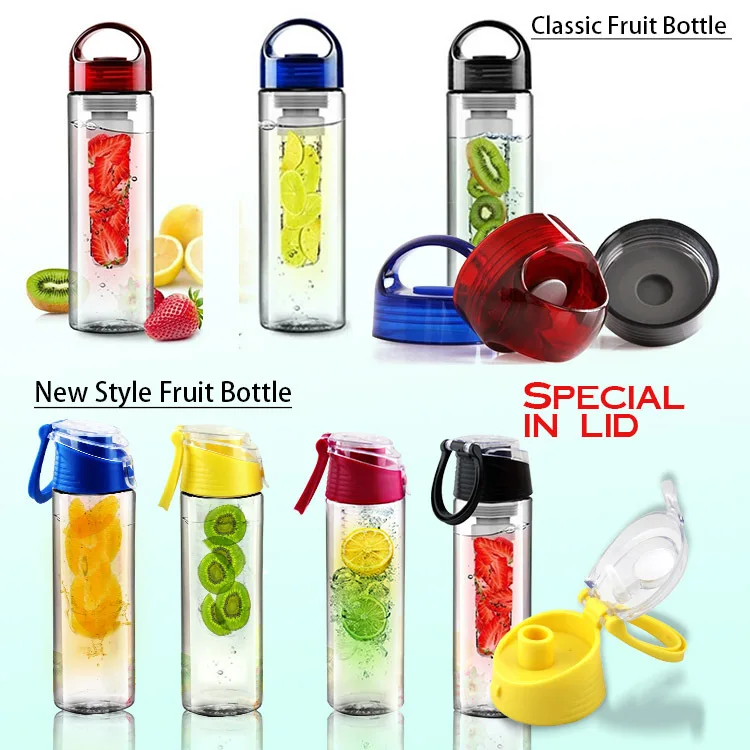 New 750ml Fashionable Water Juice Bottle,Voss Fruit Infusion Water ...